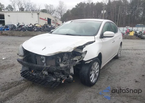2018 Nissan Sentra Sv из США, поврежденный, VIN 3N1AB7AP0JL638923
